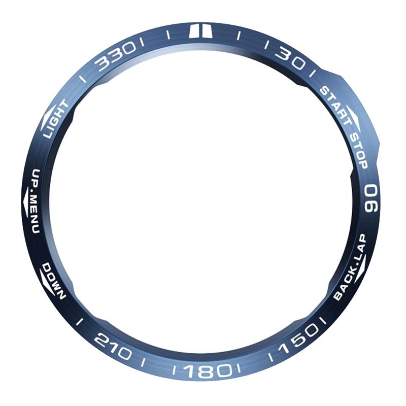 Stahl für Gehäuse für für Fenix 6 Uhr Lünette Ring Styling Klebeband Stoßstange Kratzschutz Metallabdeckung Zubehör