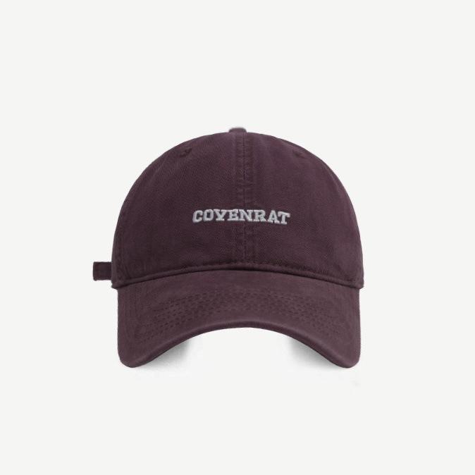 

Корейская бейсболка с вышитыми буквами бренда Tide, мужская и женская модная, простая и универсальная, из стираного хлопка, с изображением маленького лица M（56-58cm）