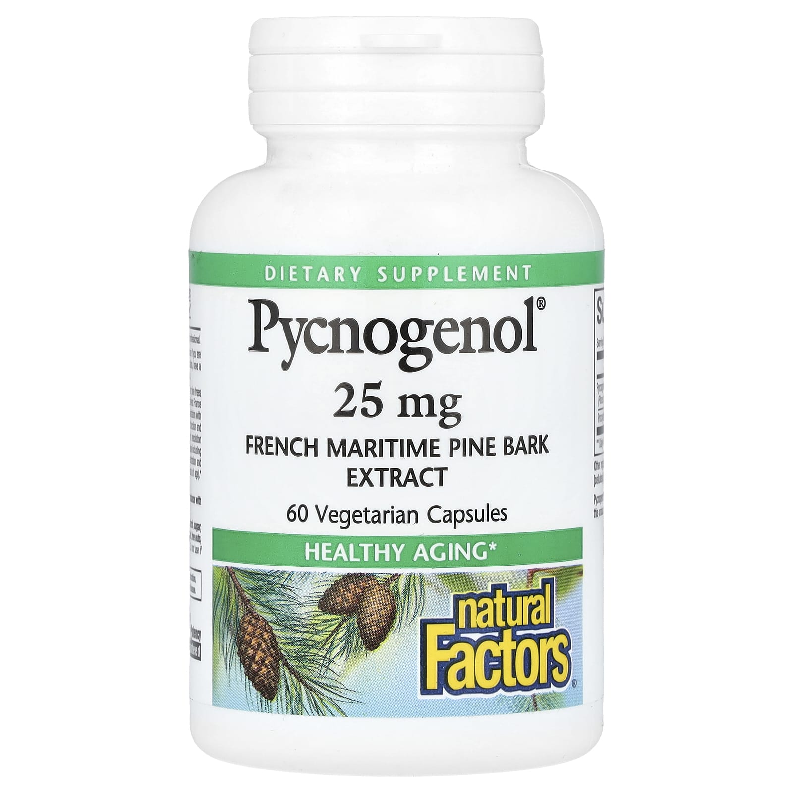 

Pycnogenol, 25Mg, 60 Veggie Caps