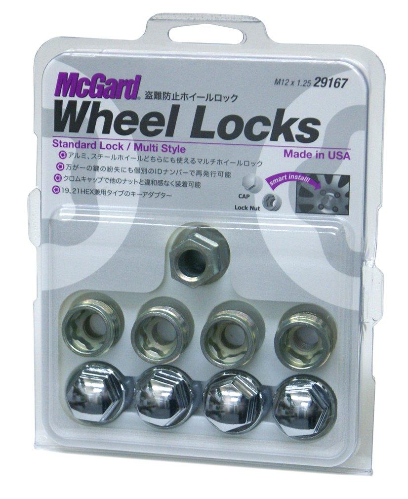 

McGard Lock M12 x Single MCG-29167 Nut, 1.25, Key, MCG-29167