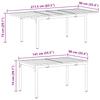Garden Dining Set 9 pcs Black Poly Rattan