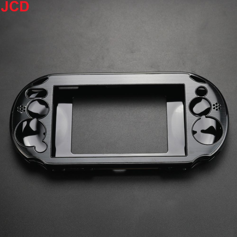 JCD 1 Sztuka Aluminiowa Metalowa Twarda Osłona Etui Skóra Powłoka Ochronna Dla Kontrolera PSV 2000 PS Vita 2000 PSV PCH-20 Akcesoria