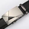 Belt, Men'S Leather Automatic Buckle Belt Cowhide Belt Men'S Business Belt