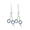 Multi-Color Hairdressing Scissor Set: Flat & Tooth Scissors for Salon Use