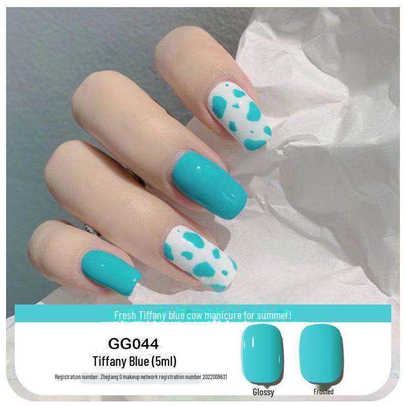 Platinum Haifei Nude Ice Gel Nail Polish - Trendy Transparent Nude from Xiaohongshu