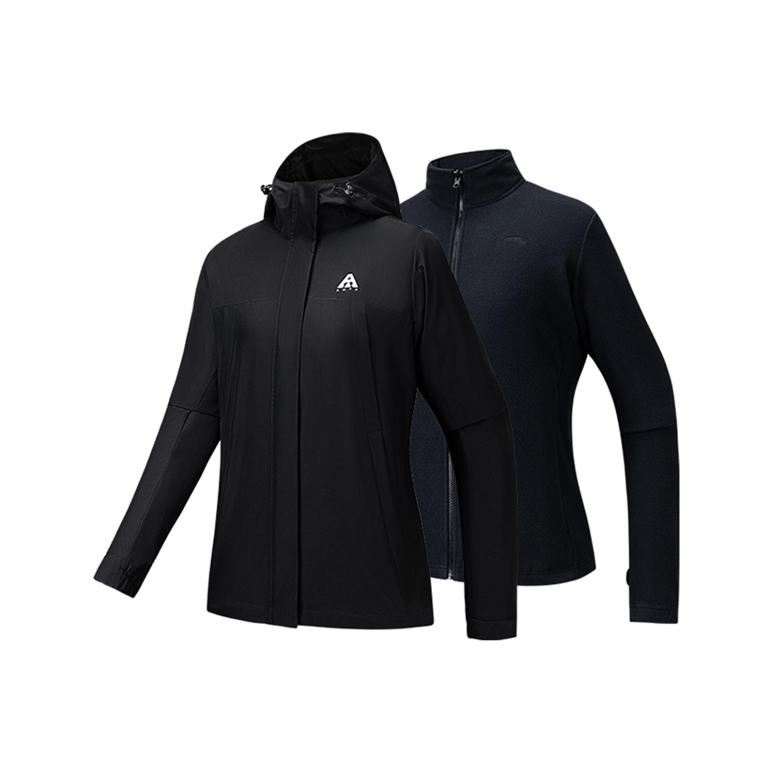 

Anta Женские куртки Водонепроницаемая Ветрозащитная Куртка для улицы Черная 962546606-4 XS