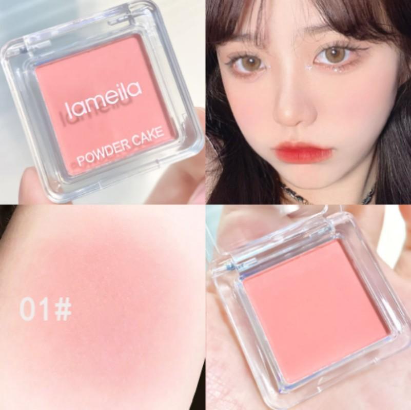 1Pcs Blush Stick Cream Palette Matte Shimmer Glitter, Pigmented Makeup Eye Shadow, Powder Waterproof Eye Cosmetic Stick Make-up for Women Rouge