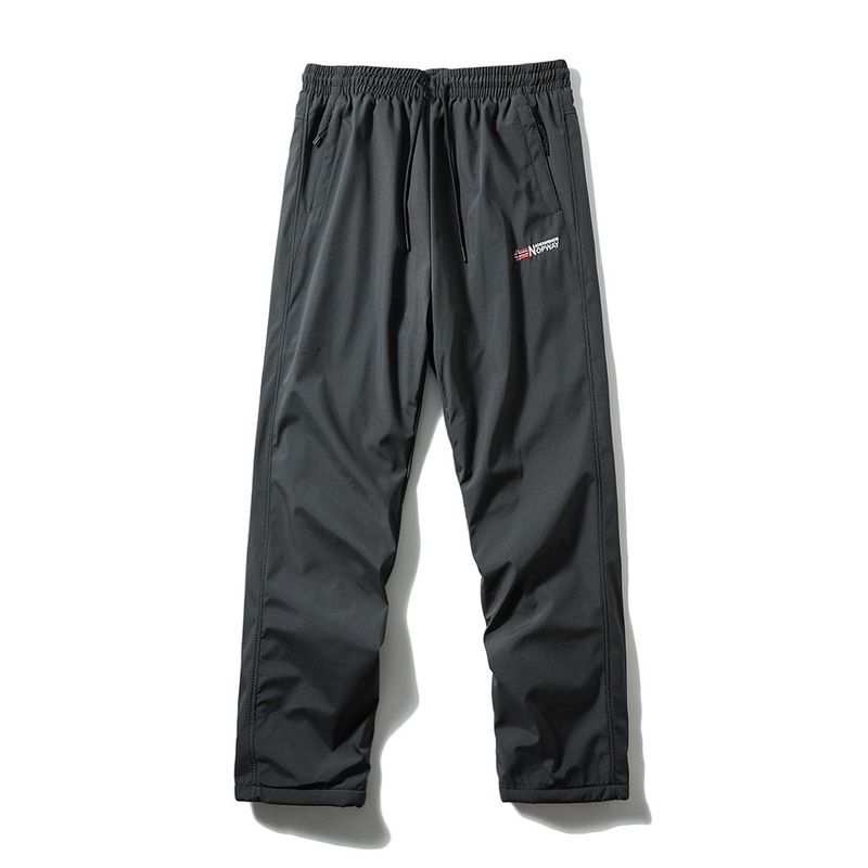 American Functional Overalls Men s Outdoor Winter Fleece-lined Thickened Tactical Pants Foreign Trade Men s Trousers Straight Windproof Pants Gray XL