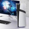 Portable Metal Vertical Stand Game Console Base Bracket Anti-Slip Base Holder Game Console Host Stand for PS5 Pro/PS5 Slim/PS5