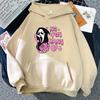 No You Hang Up Hettegenser Dame/Herre Estetisk Streetwear Bokstaver Print Hettegensere Unisex Høst Vinter Halloween Hettegensere Topper