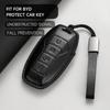 Genuine Leather Car Key Case Cover Key Bag For BYD Han EV Tang Dmi Song Pro Qin Plus Dolphin Yuan Protect Set Car Accessories
