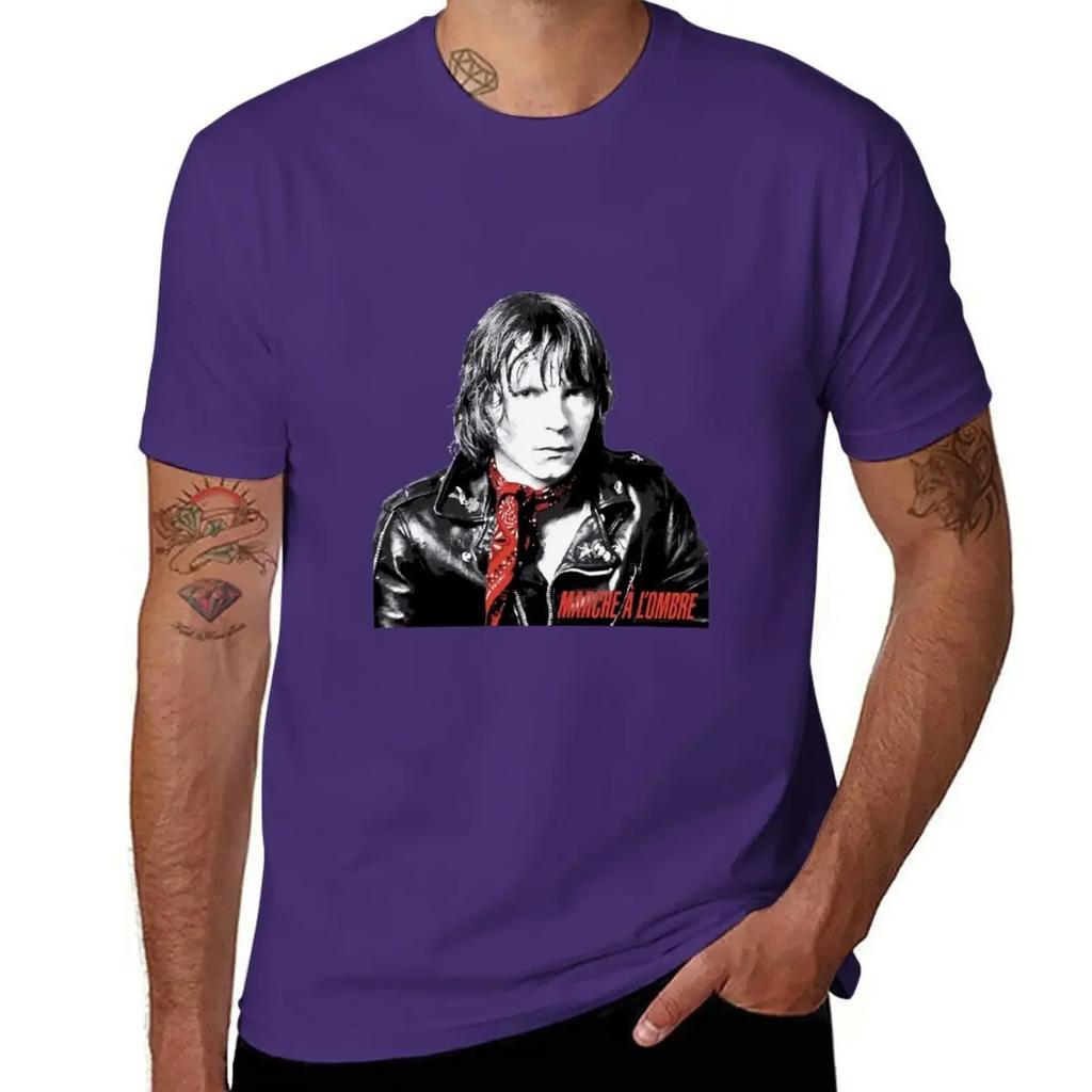 Renaud T-Shirt Blanks Tops Black T Shirts for Men