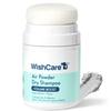 WishCare Air Powder Trockenshampoo für fettiges Haar & Kopfhaut - Kein Weißer Rückstand & Aerosolfrei - Niacinamid, Probiotika, Kaolinton, Reis- & Tapiokastärke - Vol