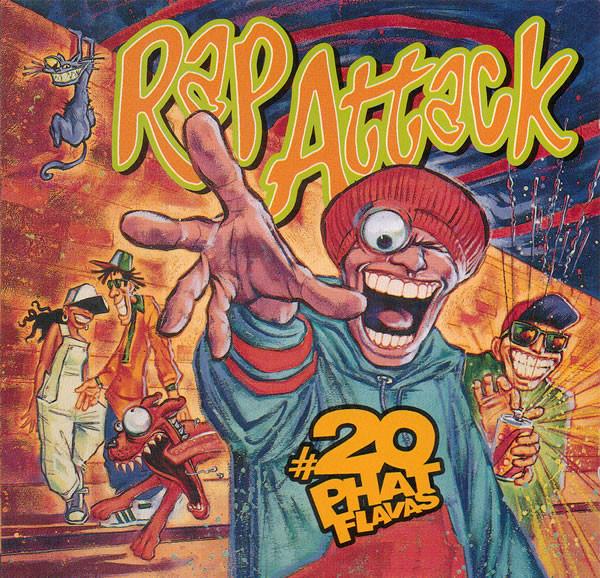 CD VARIOUS - Rap Attack MOODCD32 Columbia 1994 UK Rap & Hip-Hop/R&B Used