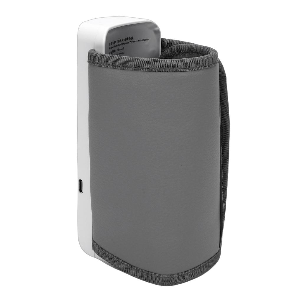 Portable Milk Bottle Warmer Travel Friendly Electric Milk Heater 6 Temperature Levels 360 degrees Even Heating with Night Light for Home Outdoor