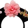 Chinese Headwear Children Flower Hair Hoop for Party Photo Props Cosplay Costume