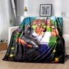 1pc, Enchanting Home Decor Flannel Blankets for Your Living Room, Bedroom, and More! Perfect As a Sofa Throw, Outdoor Blanket, or Travel