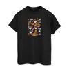 Herren Baumwoll-T-Shirt mit Gesichtern