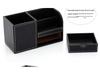Moderner Business-Stifthalter - Multifunktionaler Leder-Schreibtisch-Organizer