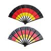 22Cm Folding Hand Fan South America 8 Country Flags Cheering Fan For Sports Events Parties And Festival Celebrations