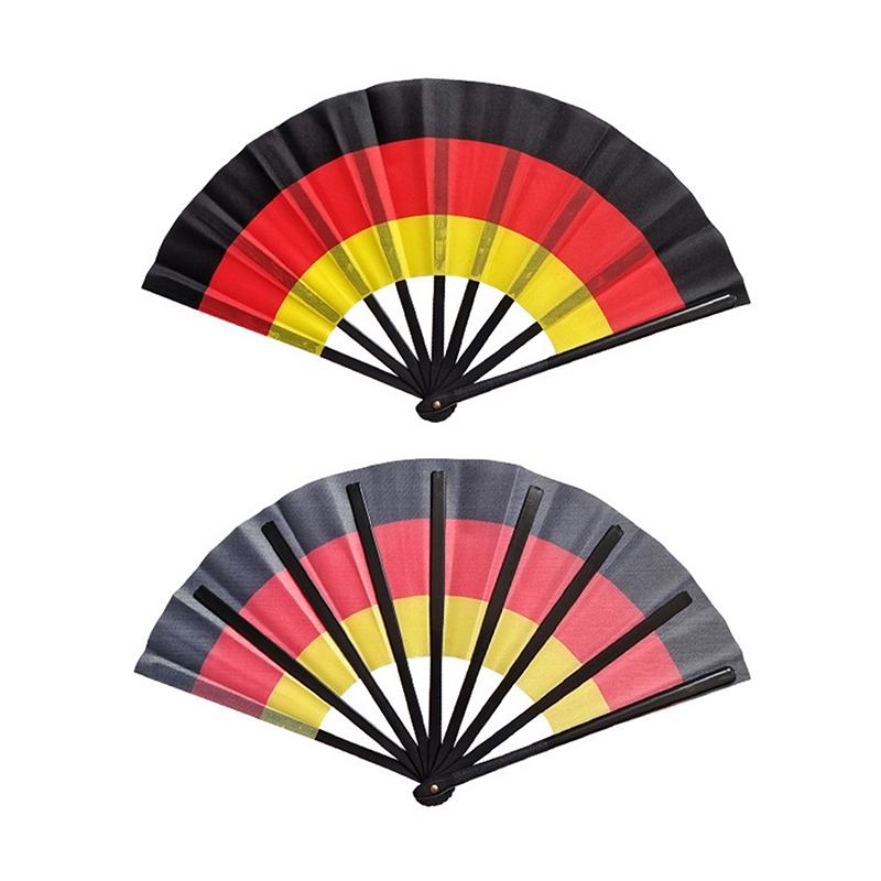 22Cm Folding Hand Fan South America 8 Country Flags Cheering Fan For Sports Events Parties And Festival Celebrations