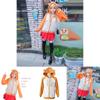 Adorable Himouto! Umaru-chan Doma Hoodie Cosplay Costume Jacket And Skirt Set Outfit
