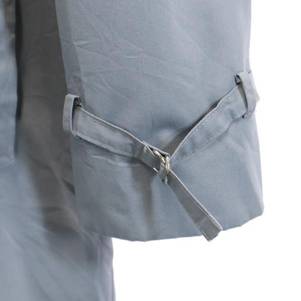 LONDON FOG 70s 80s Vintage Stainless Collar Coat 16 Gray Biggs Women Used