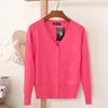 Women Spring and Autumn Casual Long Sleeve Cardigan Knitwear