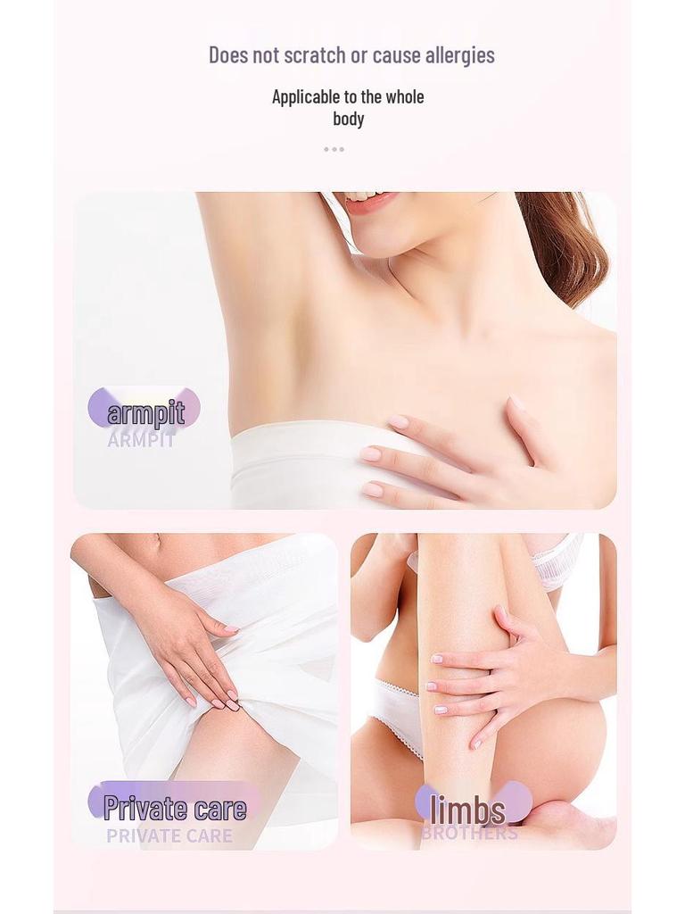 Dual-Head Electric Women's Hair Removal Shaver & Trimmer for Body and Pubic Hair