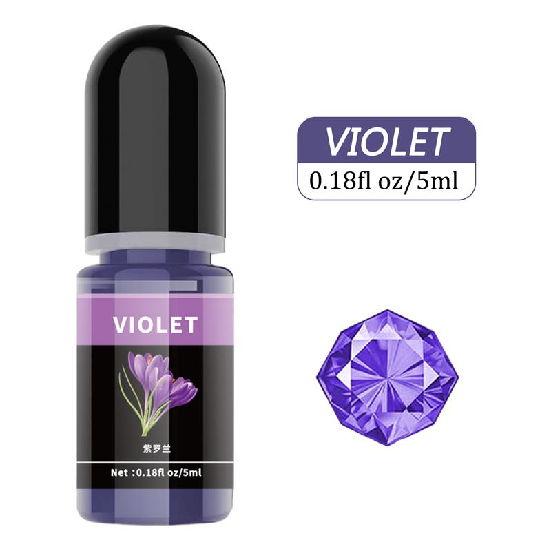 5ml Epoxy Resin Pigment Liquid Colorant Dye DIY UV Epoxy Resin Mold Jewelry Making Accessories Dye Pigment