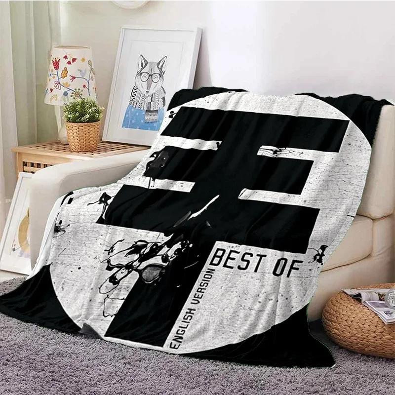 Tokio Hotel Rock Band Printed Flannel Blanket Soft Cozy Kids Blanket for Sofa Bed or Travel Warm Gift Idea for Birthday