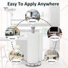 Countertop Paper Towel Holder with Weighted Anti-Slip Base Rust-Proof Corrosion Resistant Stainless Steel Paper Towel Holder