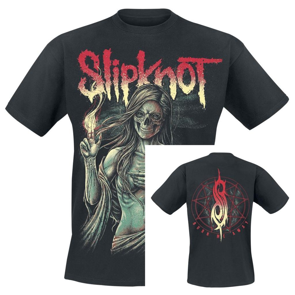 Fit Slipknot Graphic Cotton Band Tshirt Unisex Summer Short Sleeve Fashion Brand Tee Luxury Casual Vintage Tees