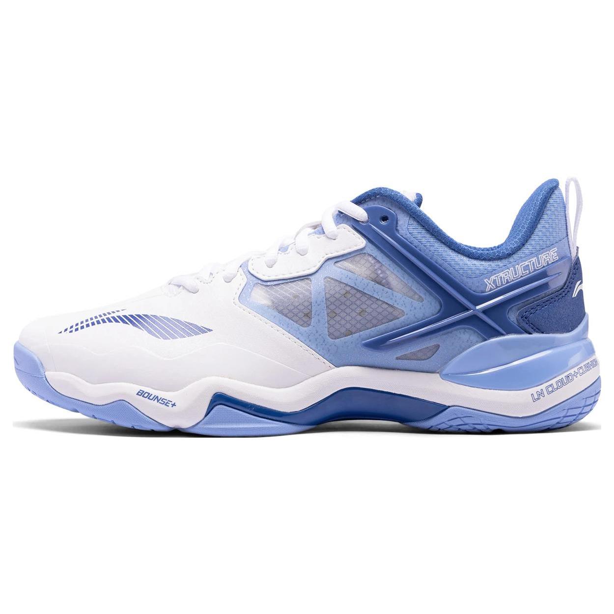 

LiNing Sound Explosion OP Abrasion Resistant Low Top Badminton Shoes Men s White Blue 43.5