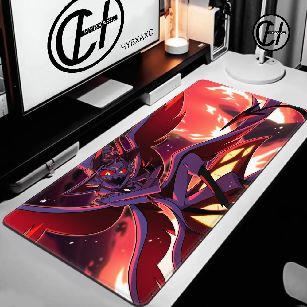 Velká podložka pod myš Hazbin Hotel Hráč Počítačové příslušenství Podložka pod myš Podložka pod klávesnici notebooku Kobercový stůl PC Anime XXL Herní podložka na stůl