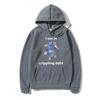 I Am In Crippling Debt Hoodie Cute and Fun Mouse Print Hoodie Long Sleeve Fashion Women's Street Wear Warm Sweatshirt