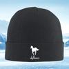 2026 Biały koń do biegania, logo zespołu Deftones. Męska Damska Unisex Czapka Zimowa Beanie Pulowerowa Czapka Zimowa Termiczna Ciepła Boże Narodzenie Ou