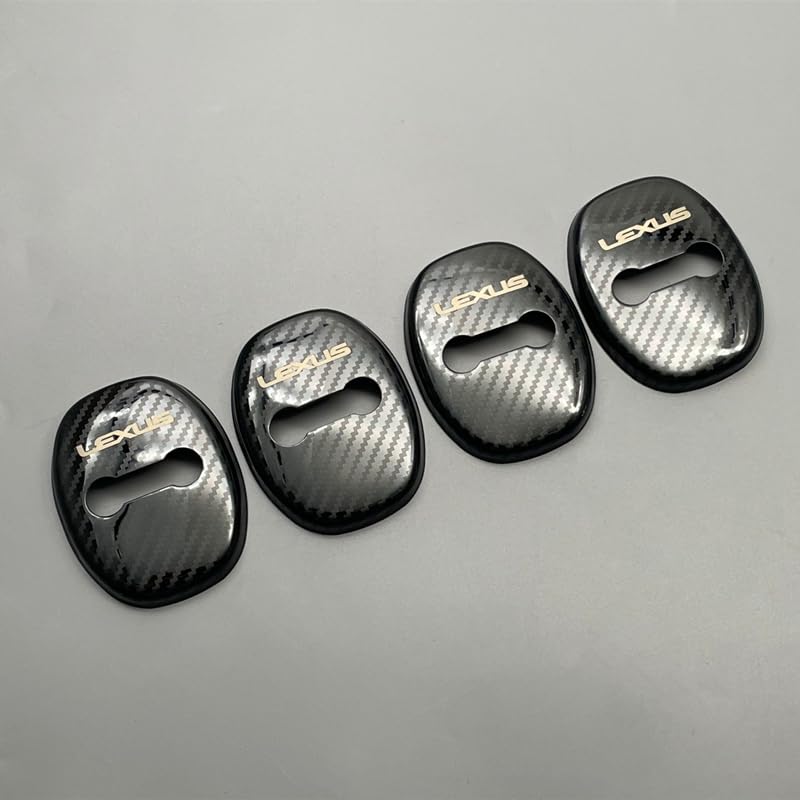 TADOKAPATU Lexus Dedicated Strikerabdeckung, Türschloss, Abdeckung, Verchromung, Zubehör, Innenteile, Beweis