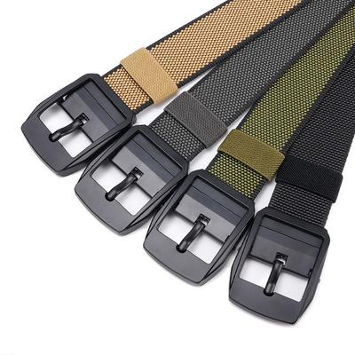 Outdoor Gürtel Herren Nylon Gürtel Verstellbar Einfacher Automatikschließe Gürtel