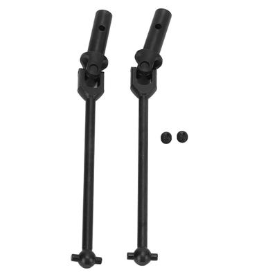 2Pcs 85712 Universal Drive Shaft Steel Black Steel Driveshaft for HSP 94885 RC Car 1 8