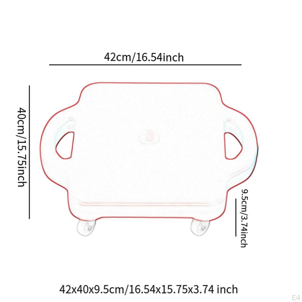 Kids Scooter Board ,Sit Down Sport Board, Children Sitting with Handles for Gym