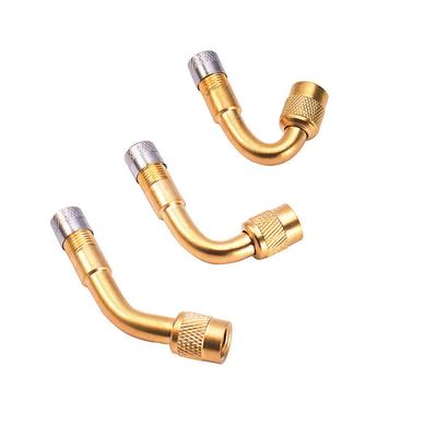 1 Pcs Moto Bike Car 45° 90° 135° Angle Valve Adaptor Tyre Tube Extension Adapter for Universal Cars Motorcycle