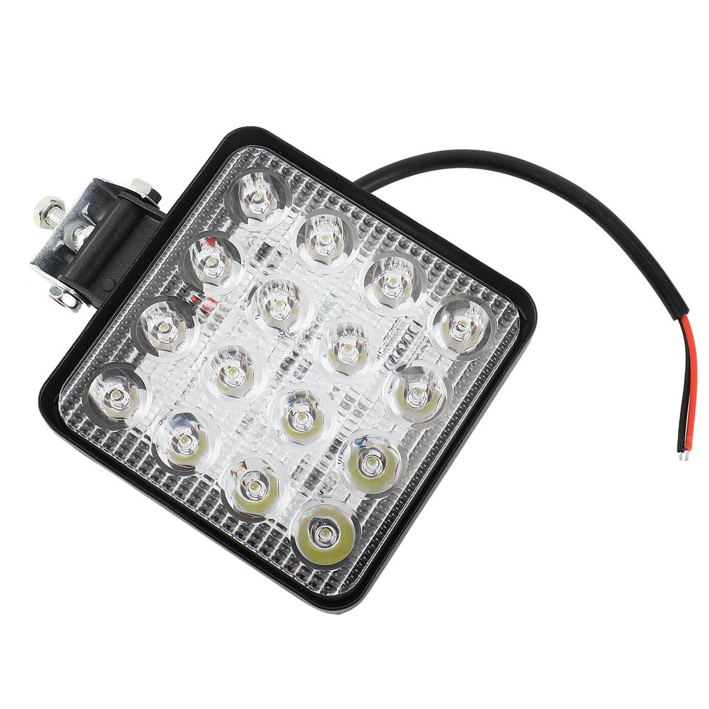 LED Light Pod 4 Inch Square 48W 3000LM 6500K Super Bright IP67 Water Proof LED Spot Light DC930V