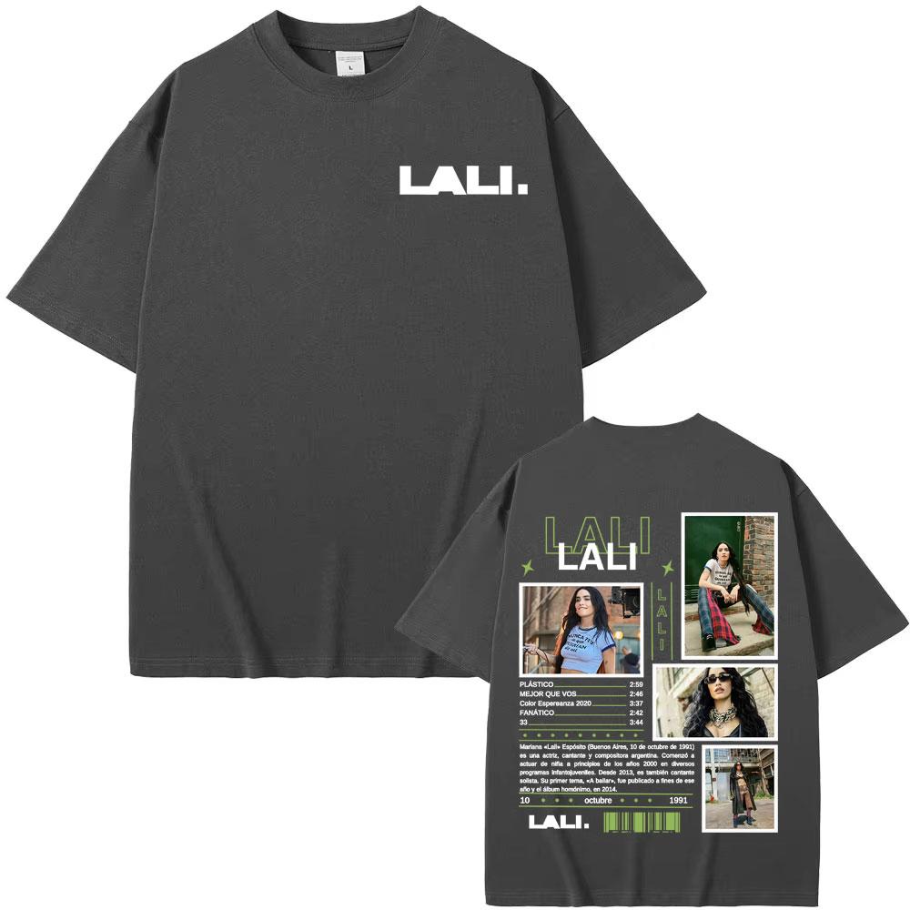 2025 Summer Singer Larry Esposito Album Tour Cover Tshirt Men Harajuku High Street Tshirt Fashion 100 Cotton Tshirt