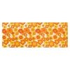 OKA Luance Kitchen 45cm X Orange Soft PVC No Washing Mat, Approx. 120cm, (Showa Retro, Wipeable, Vinyl, Required)