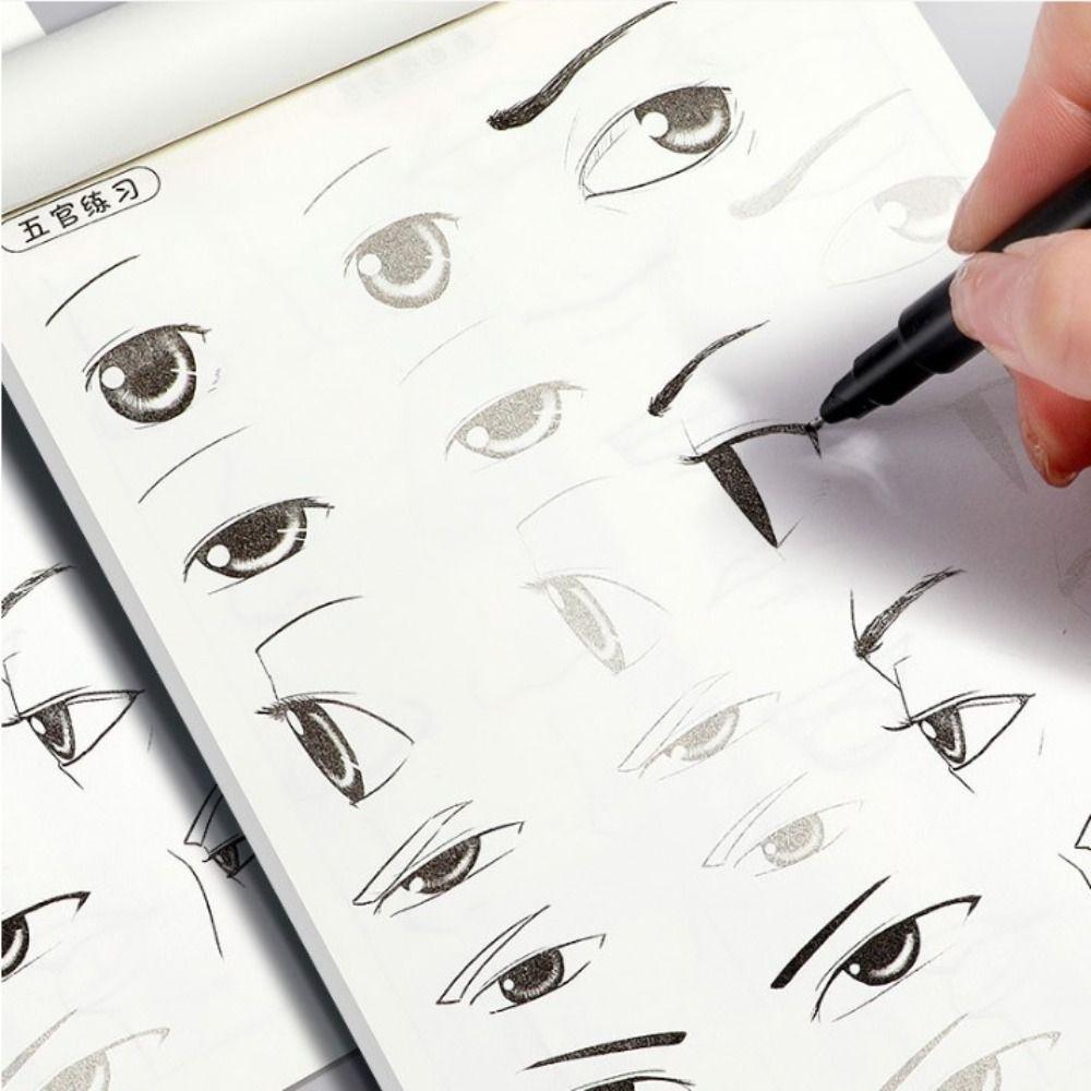 Tracing Manga Sketching Tutorial Novice Zero Basic Comics Line Draft Book  Artist