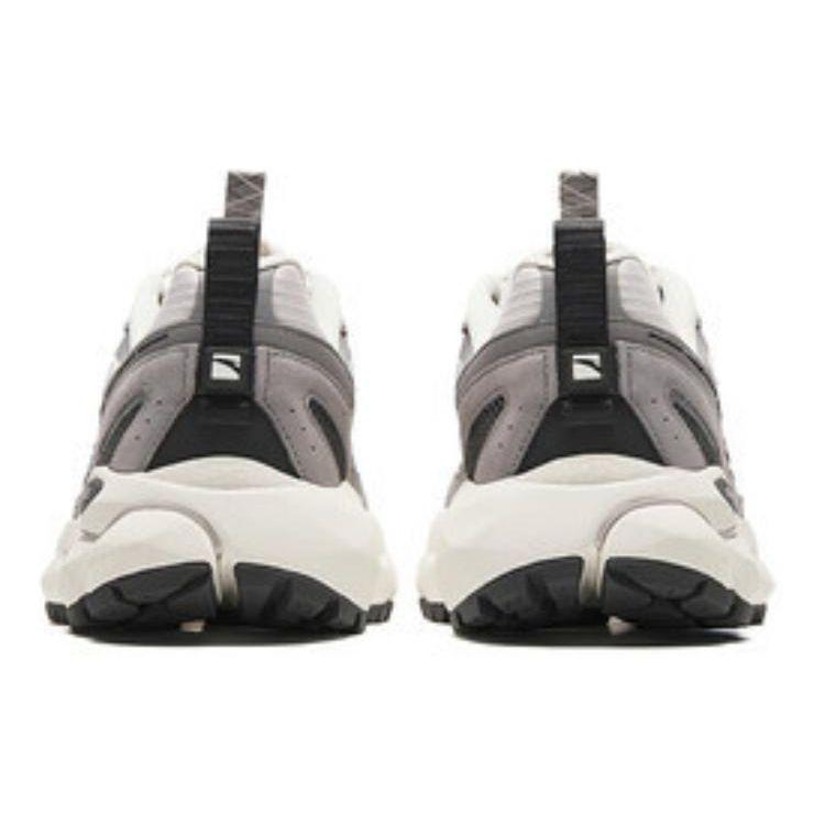 ANTA Men's Xingfeng Retro Chunky Dad Shoes Off White Cool Grey Dark Grey 112418802A-5