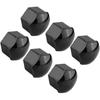 For Lug Nut Covers Senyar 20pcs 17mm Car Wheel Bolt Nut Cover, Universal Covers Auto Hub Screw Anti-Theft Cover for Auto (Black)