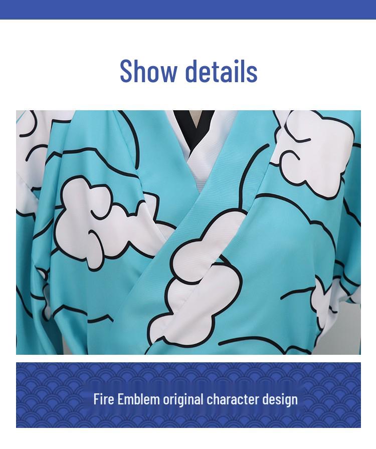 Kids' Cloud-Style Demon Slayer Corps Tanjiro Cosplay Costume