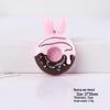 Cartoon Donut Resin Accessories: DIY Cream Glue Stickers for Phone Cases, Water Bottles, Refrigerators, and Storage Boxes.